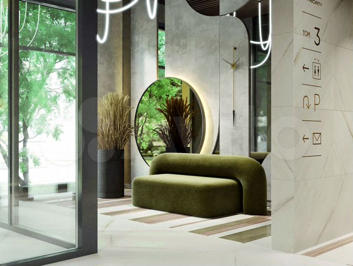 2-к. квартира, 73,7 м², 9/10 эт.