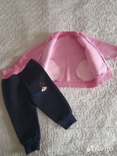 Спорткостюм на девочку 98разм + штаны в подарок