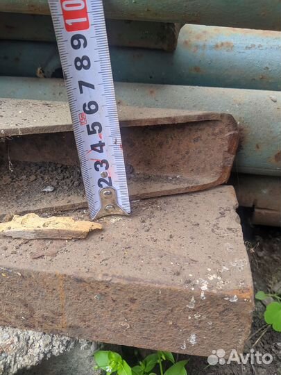 Труба 100х50 дл 5.6 м стенки 4мм за пог метр