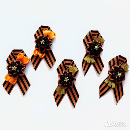 Георгиевская лента броши