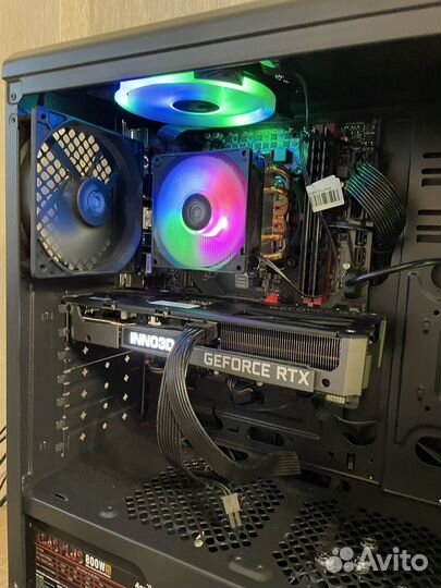 Игровой компьютер на i5-12400f 3060Ti
