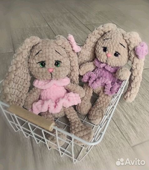 Зайка игрушка ручной работы