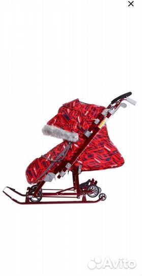 Санки коляска ника 7 8