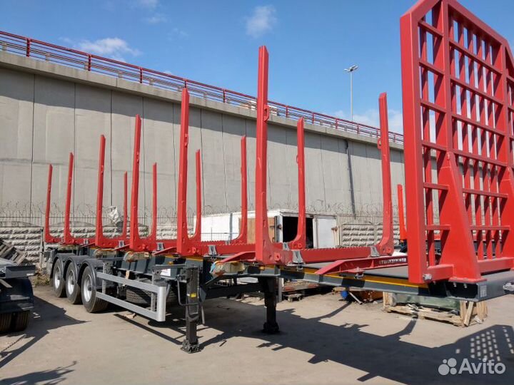 Полуприцеп лесовоз (сортиментовоз) АПС 553604, 2023