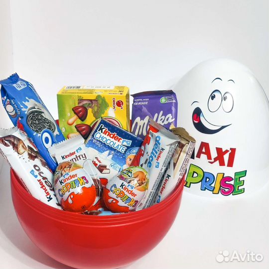 Подарок, Большой Киндер Сюрприз, Упаковка