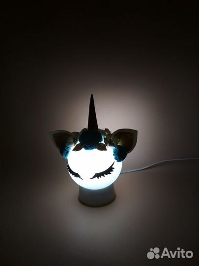 Светильник Единорожка