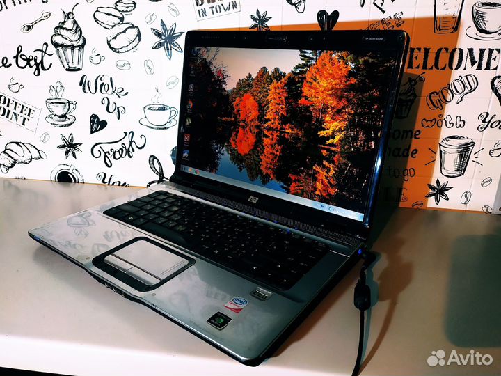 HP DV6700 - 2 Ядра \ 2 Озу \ 256 Видео \ 160 HDD