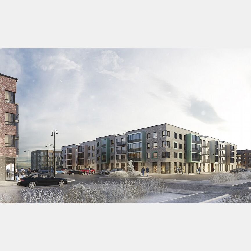 1-к. квартира, 34,7 м², 1/4 эт.