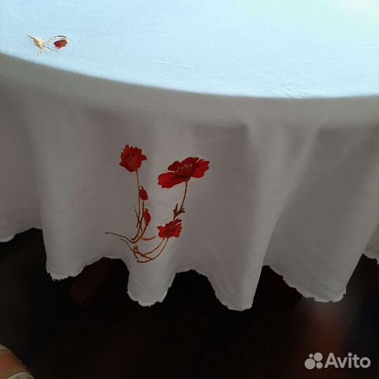 Скатерти лен Греция -160 см, хлопок Италия 240165