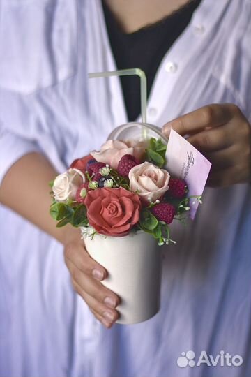 Букет из мыла