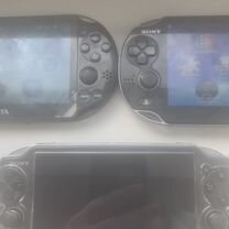 Ps vita 3штуки 2fat+1slim