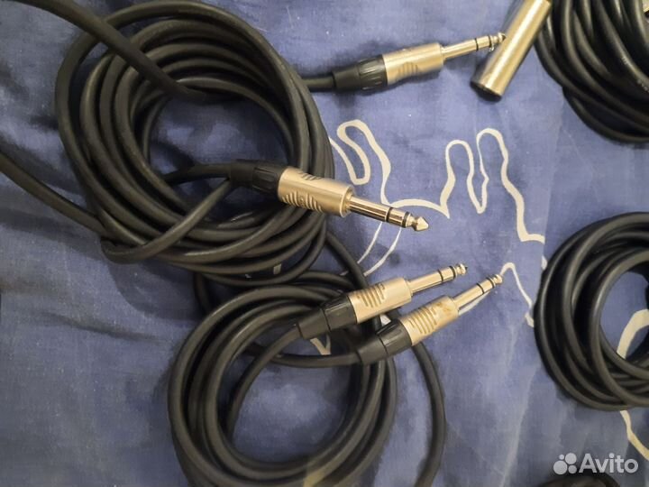 Кабель jack 6.3