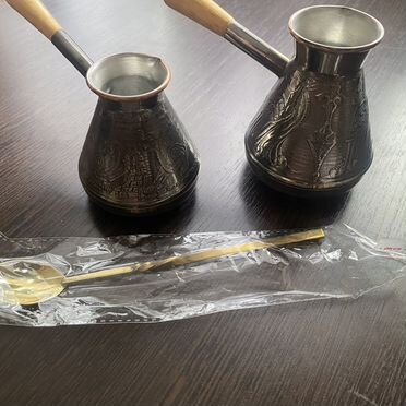 Турка для кофе медная