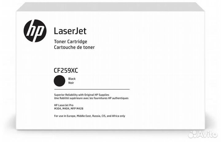 Оригинальный лазерный картридж HP CF259XC №59X чер