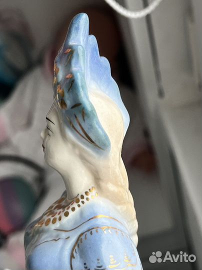 Статуэтка Хозяйка медной горы гжель