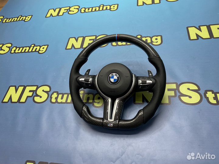 Карбоновый руль для BMW X5 F15 X6 F16 F30 F32 F82