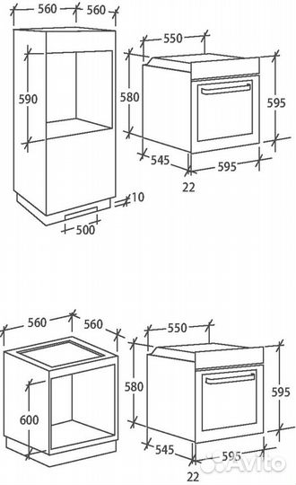 Духовой шкаф Candy