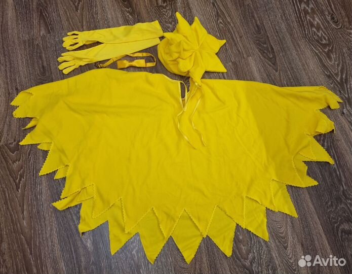 Костюм Солнышко со шляпкой и перчатками