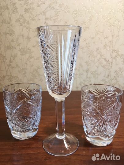 Хрустальные рюмки,фужеры Lyminarc