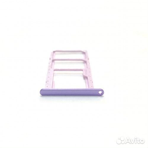 Лоток симкарты Samsung M11 фиолетовый