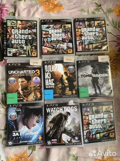 Sony PlayStation 3 игры продажа