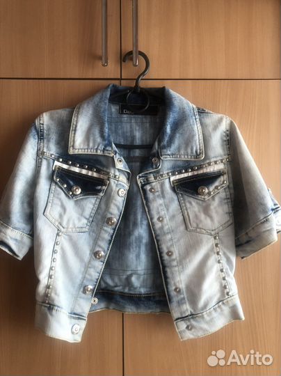 Балеро джинсовое