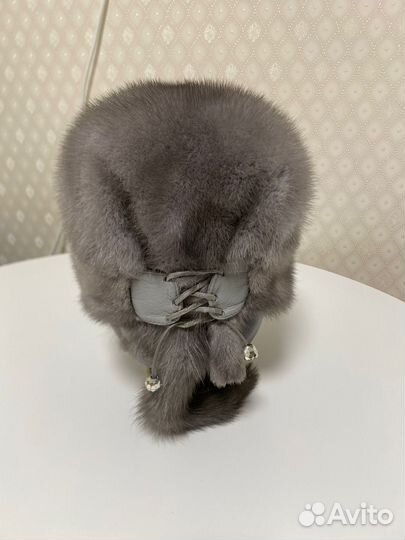 Шапка зимняя женская меховая норковая