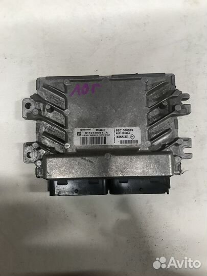 Блок управления двигателем эбу Мозги Renault logan