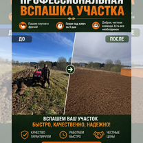 Вспашка земли, фрезерование, газон под ключ, Зеленоград