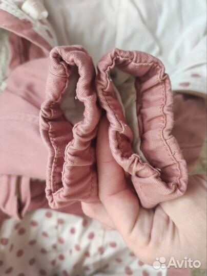 Парка хлопковая hm для девочек