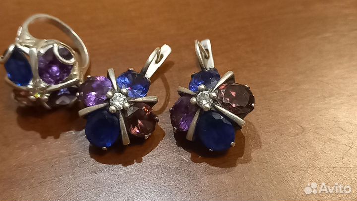 Серебряные серьги