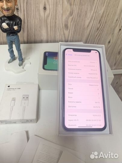 iPhone X, 64 ГБ