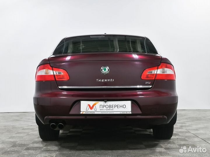 Skoda Superb 1.8 AT, 2012, 122 957 км