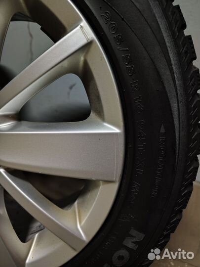 Колеса в сборе r16 зимние volkswagen