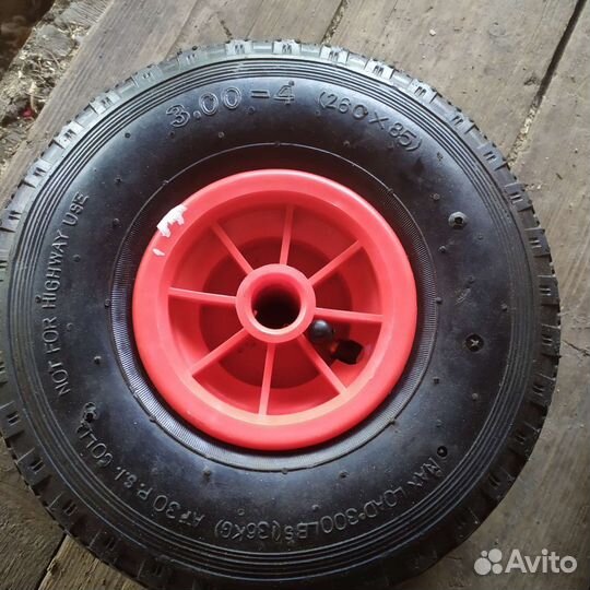 Колесо пневматическое. Транцевые колеса