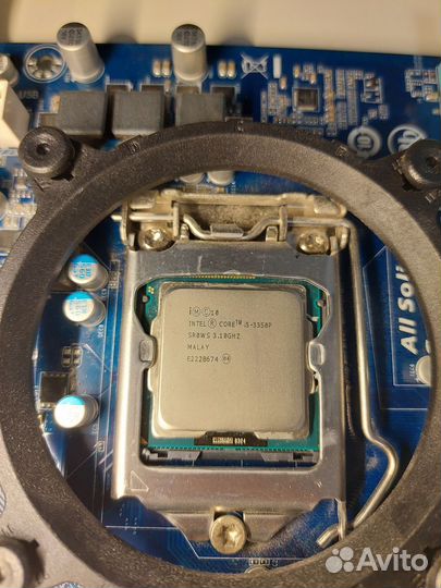 Комплект на сокете 1155+ intel i5-3350P +16Gb ddr3