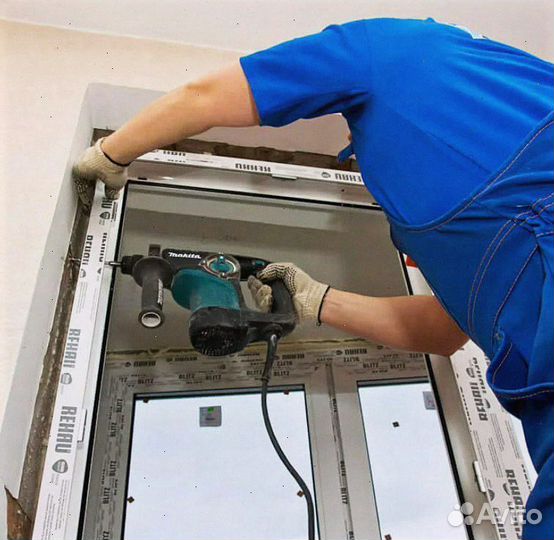 Монтаж окон под ключ