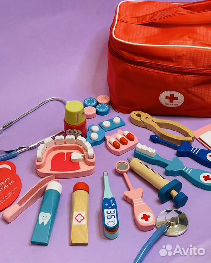 Развивающие игрушки-набор доктора