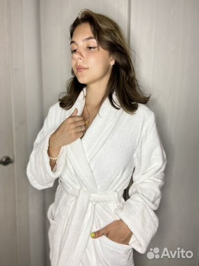 Женские халаты махровые