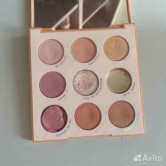 Палетки теней colourpop