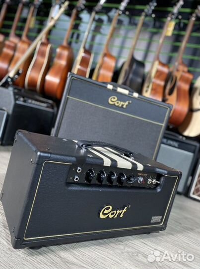 Ламповый усилитель и кабинет для электрогитары