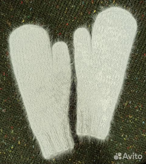 Варежки женские ручная работа