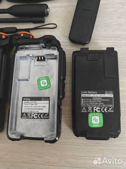 Комплект из 2-х рация quansheng UV-K5 новые NEW