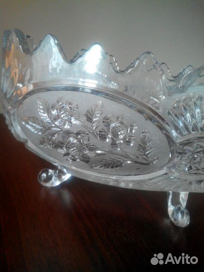 Чехословакия, большая ваза времен СССР. есть незна