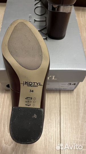Туфли натуральная кожа 34 размер