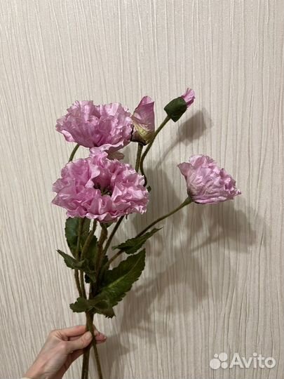 Искусственные цветы для интерьера