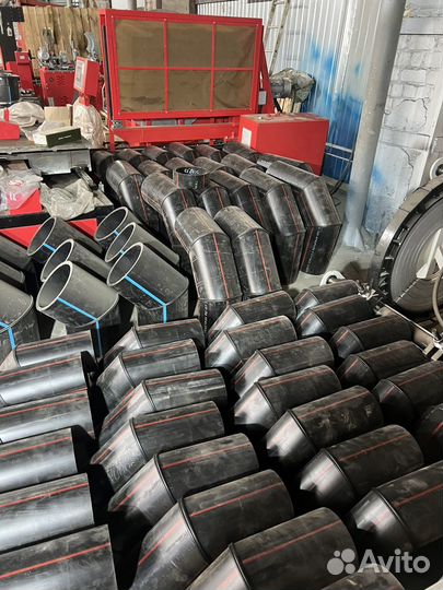 Тройник, отвод сегментные сварные пнд 630