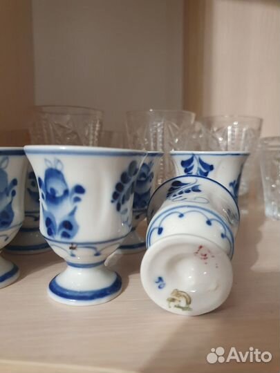 Посуда гжель