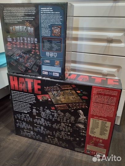 Hate Настольная игра Kickstarter