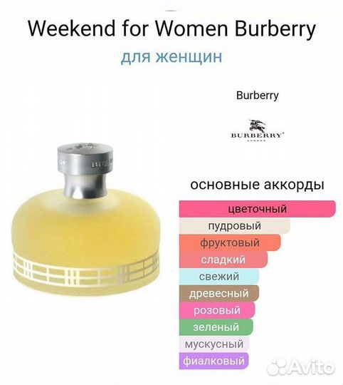 Burberry Weekend 100мл